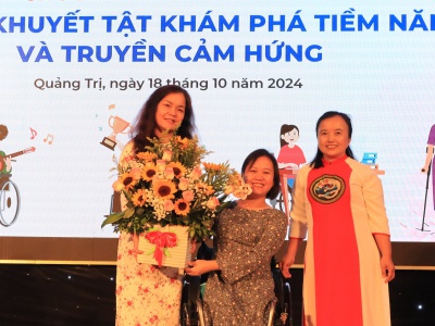 Quảng Trị: Phụ nữ khuyết tật khám phá tiềm năng và truyền cảm hứng
